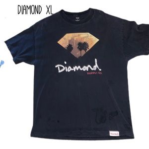 Men diamond tshirt